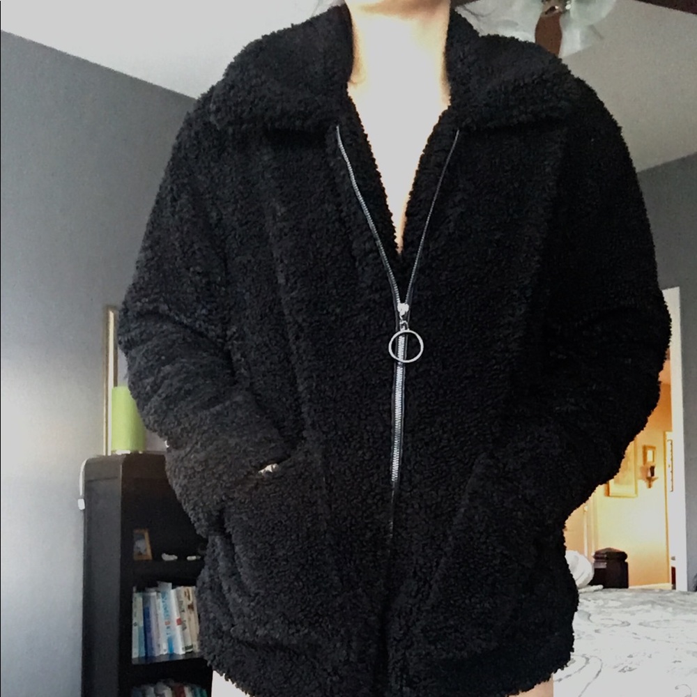 Steve Madden Oversized Teddy Coat